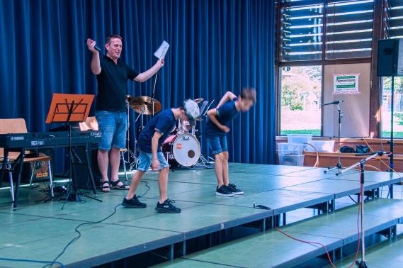 Tim Berroth und Joshua Foerg beim KIK 2022 in Lorch-Waldhausen. Fotograf: Michael Blessinger