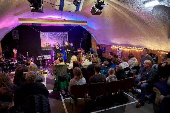 Konzertreihe im Gewölbekeller der Schlagzeug- und Percussionschule funky beat