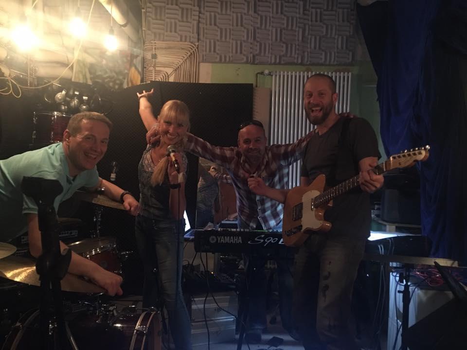 Im Heilandsstudio in Stuttgart am Proben