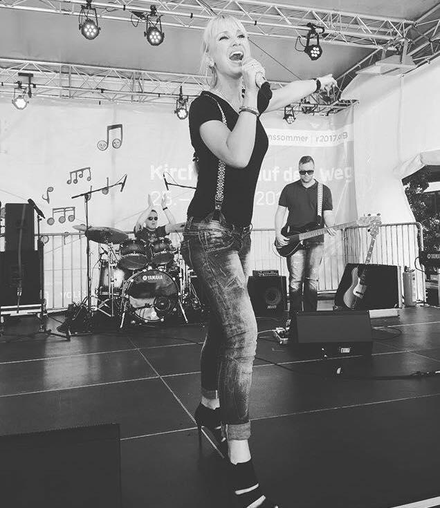 Mit Déborah Rosenkranz in Leipzig Mit Déborah Rosenkranz in Leipzig