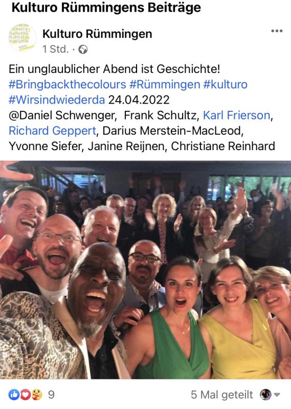 Wir sind wieder da April 2022